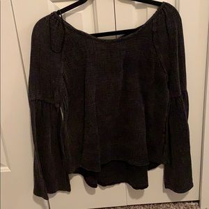 Swell size Small Grey long sleeve flowy top